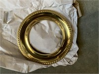 63 Solid Brass Georgian Style Paper Rings 167mm