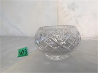 Crystal Glass Bowl (2.75"H)