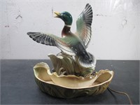 1954 Lane & Co. Duck TV Lamp and Planter