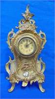 French Style Gilded Mantle Clock