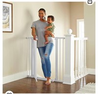 Cumbor 36" Extra Tall Baby Gate for Dogs and kids