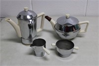 Vintage Heatmaster Set, Tea,Coffee, Cream/Sugar