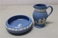 Made in England - Jasper Ware, Bowl & Pitcher