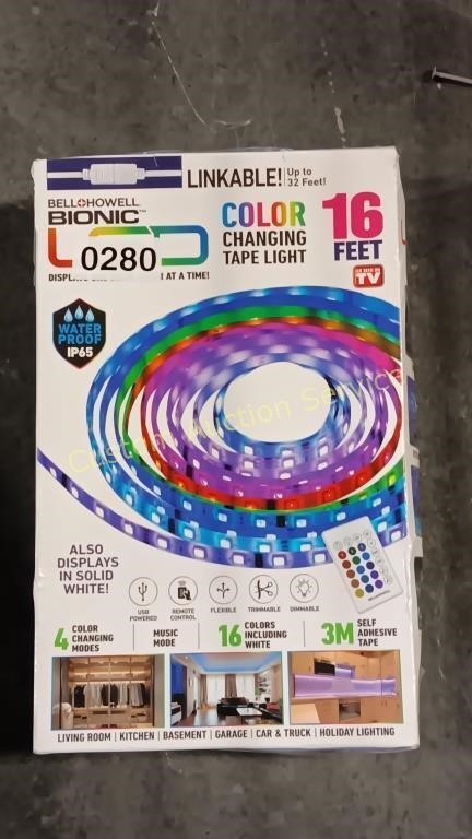 16FT COLOR CHANGING TAPE LIGHT