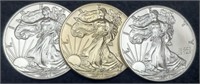 (3) 2016 Silver Eagles