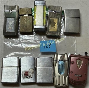 (10) VARIETY OF LIGHTERS