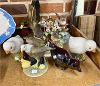 LOT - BIRD FIGURINES