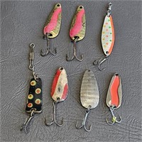 Fishing Lures -Spoons -Jeep, etc