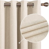 DECONOVO 3 PASS COATING TOTAL BLACKOUT CURTAINS