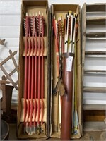 Approx. 24 Wooden Shaft Arrows