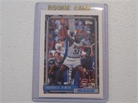 1992-93 TOPPS SHAQUILLE O'NEAL RC MAGIC