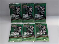 (6) 2021-22 Upper Deck Hockey Series Two Packs