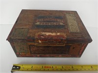 Vintage Baybuk Philladelphia PhilliesTin Cigar Box