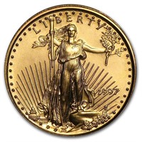 1997 1/10 Oz American Gold Eagle Bu
