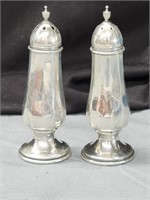 Sterling Silver salt and pepper shakers  by