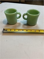 Fire King Jadite Mugs