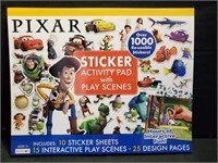 Disney Pixar sticker activity pad with place