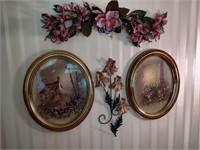 Oval Prints and Wall Decorations