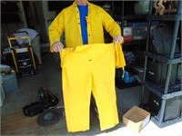 Size L Yellow Rainsuit