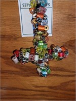 Beaded cross