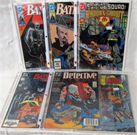 Lot of 6 Batman and Detective Comics