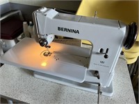 Bernina Sewing Machine with Case and Accessories