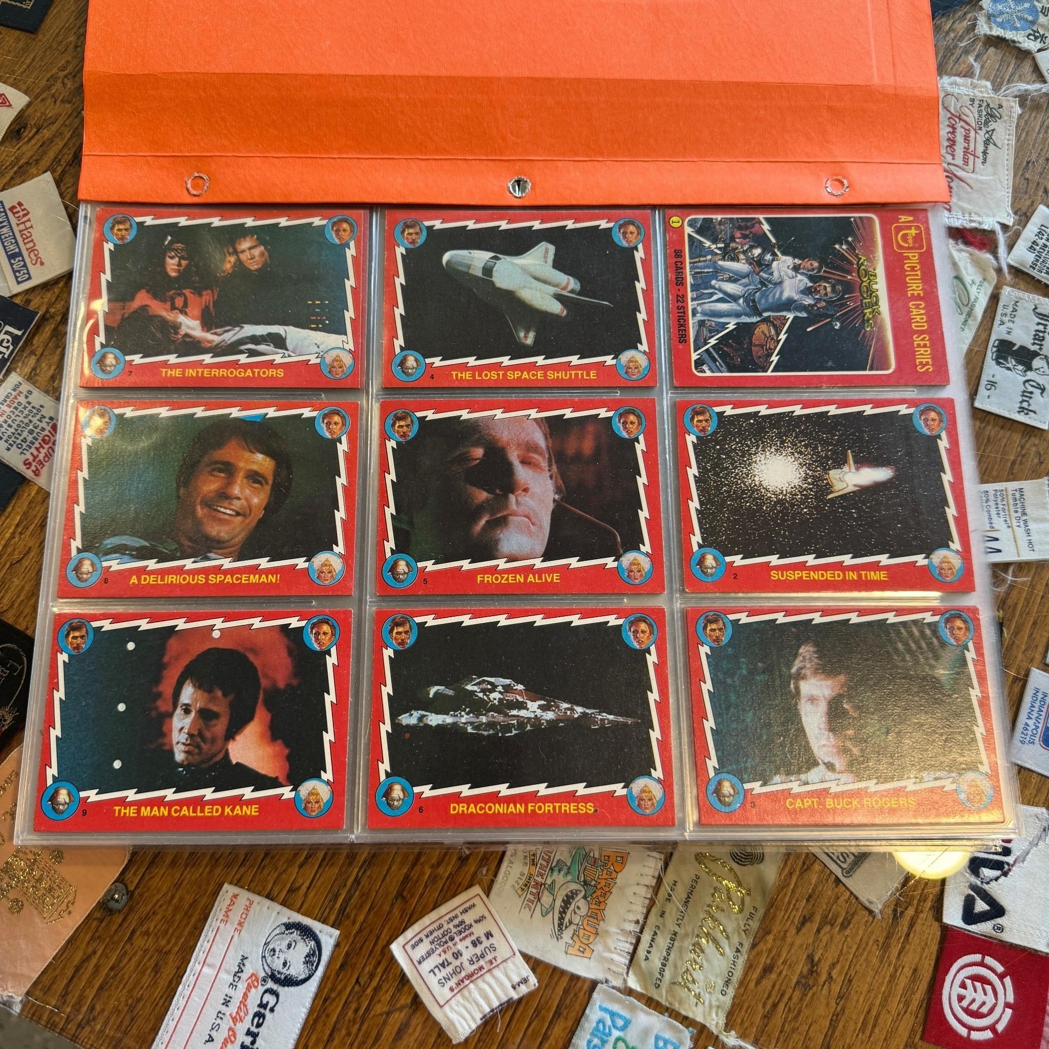 1979 Buck Rogers Non Sport Card Complete Set