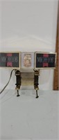 Vintage Michelob clamping beer light.  Tested and