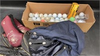 Golf Balls, Club Sleeves