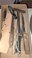 Hunting and fishing knives, pocket knives