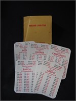 1975 OAKLAND ATHLETICS APBA CARD LOT