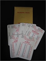 1930 PHILADELPHIA PHILLIES APBA CARD LOT