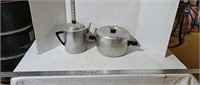 Aluminum Tea Pot and Cooking Pot