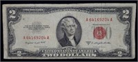 1953 B $2 Red Seal Legal Tender Note