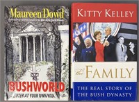 Presidential Bush Family Books Set of Two