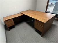 L Shaped office desk  72"x76.5"