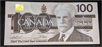 1988 Bank of Canada $100 Bank Note