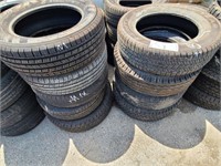 9 Mixed Tires Size R17