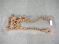 Heavy Chain W Hook End 14 Feet - 1/2" Link