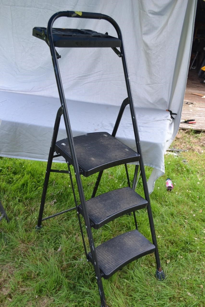 67: Gorilla Step ladder with Utility tray