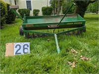 John Deere 42" Tow Behind Lawn Aerator/Seeder