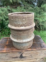 OLD JOLIET CITIZENS BREWING COMPANY BEER KEG