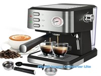 Espresso Machine 20 Bar, 1.5L Tank, Steam Coffee M