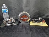Harley Tin & 2 Displays
