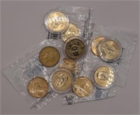 (5) Sacagawea Dollars and (6) Presidential Dollars