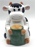 Cow Cookie Jar 10.75”