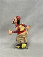 Vintage Japan Wind-Up Clown