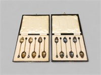 (12) STERLING SILVER COFFEE SPOONS