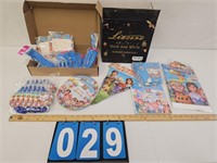 New Birthday Party Supplies Lot