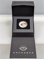 Upper Deck Grandeur Dylan Larkin .999 Silver Coin